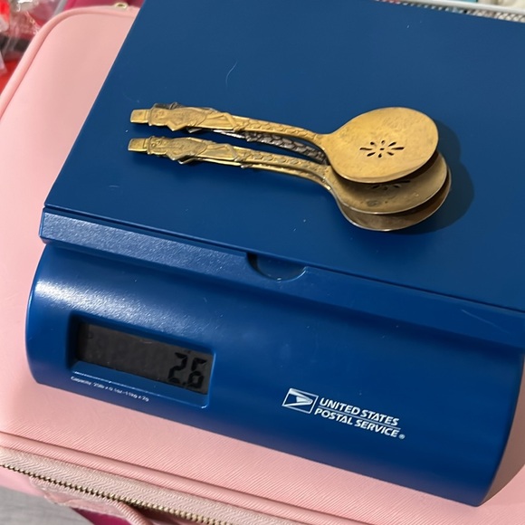 Vintage Metal Planters Mr. Peanut Gold and silver tone Advertising Spoons - Picture 9 of 9